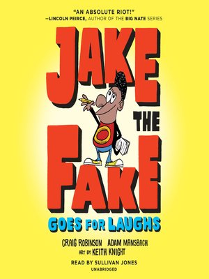 cover image of Jake the Fake Goes for Laughs
